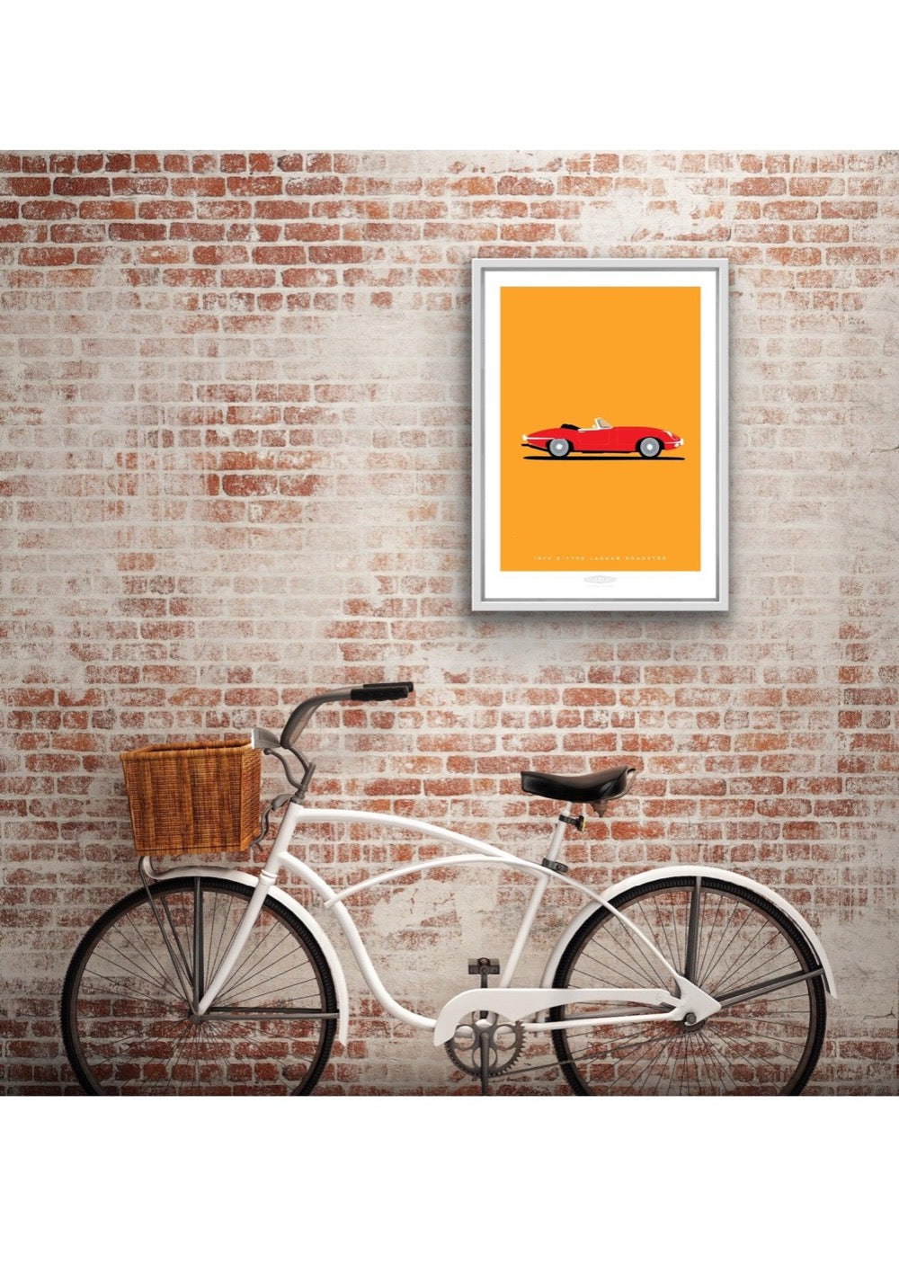 JAGUAR E-TYPE ROADSTER 1970 Red - The Galaxie Design Classics