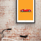 JAGUAR E-TYPE ROADSTER 1970 Red - The Galaxie Design Classics