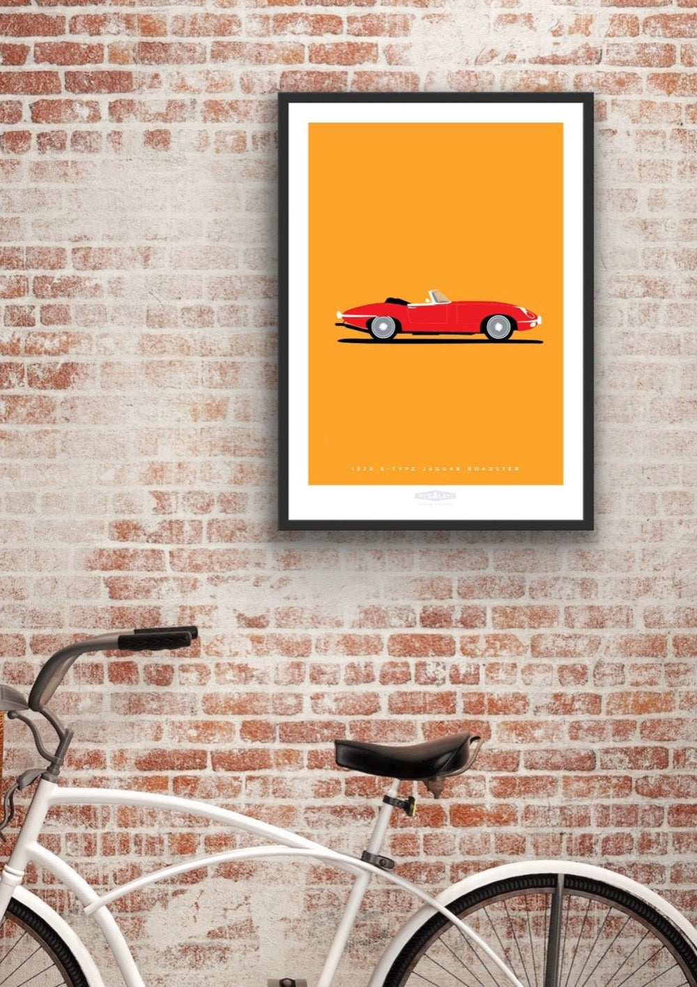 JAGUAR E-TYPE ROADSTER 1970 Red - The Galaxie Design Classics