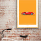JAGUAR E-TYPE ROADSTER 1970 Red - The Galaxie Design Classics
