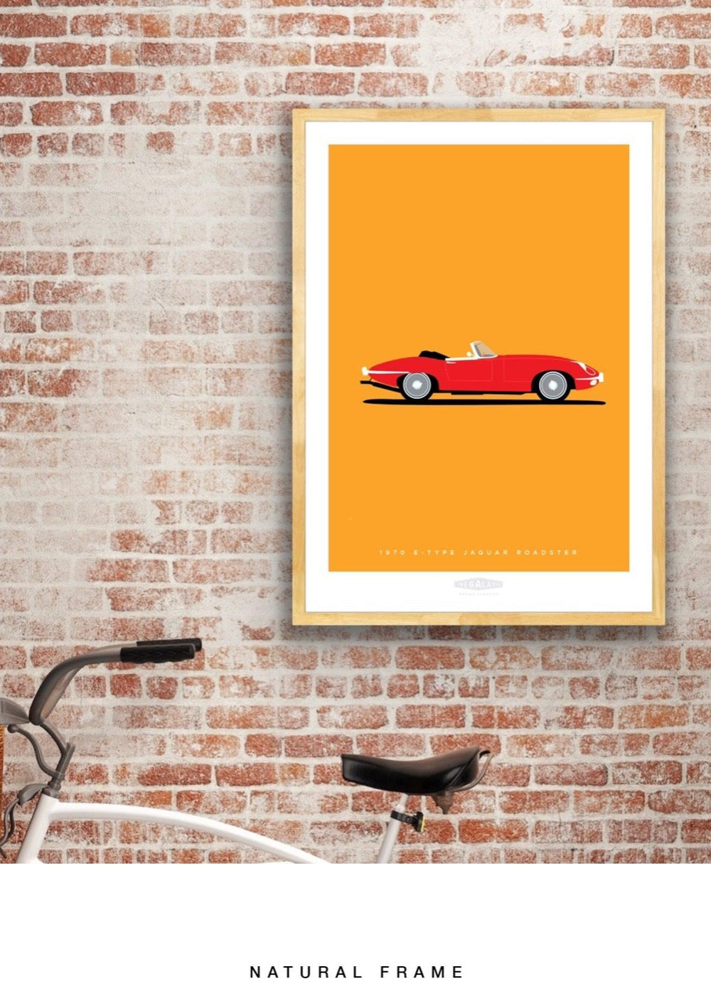 JAGUAR E-TYPE ROADSTER 1970 Red - The Galaxie Design Classics