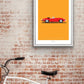 JAGUAR E-TYPE ROADSTER 1970 Red - The Galaxie Design Classics