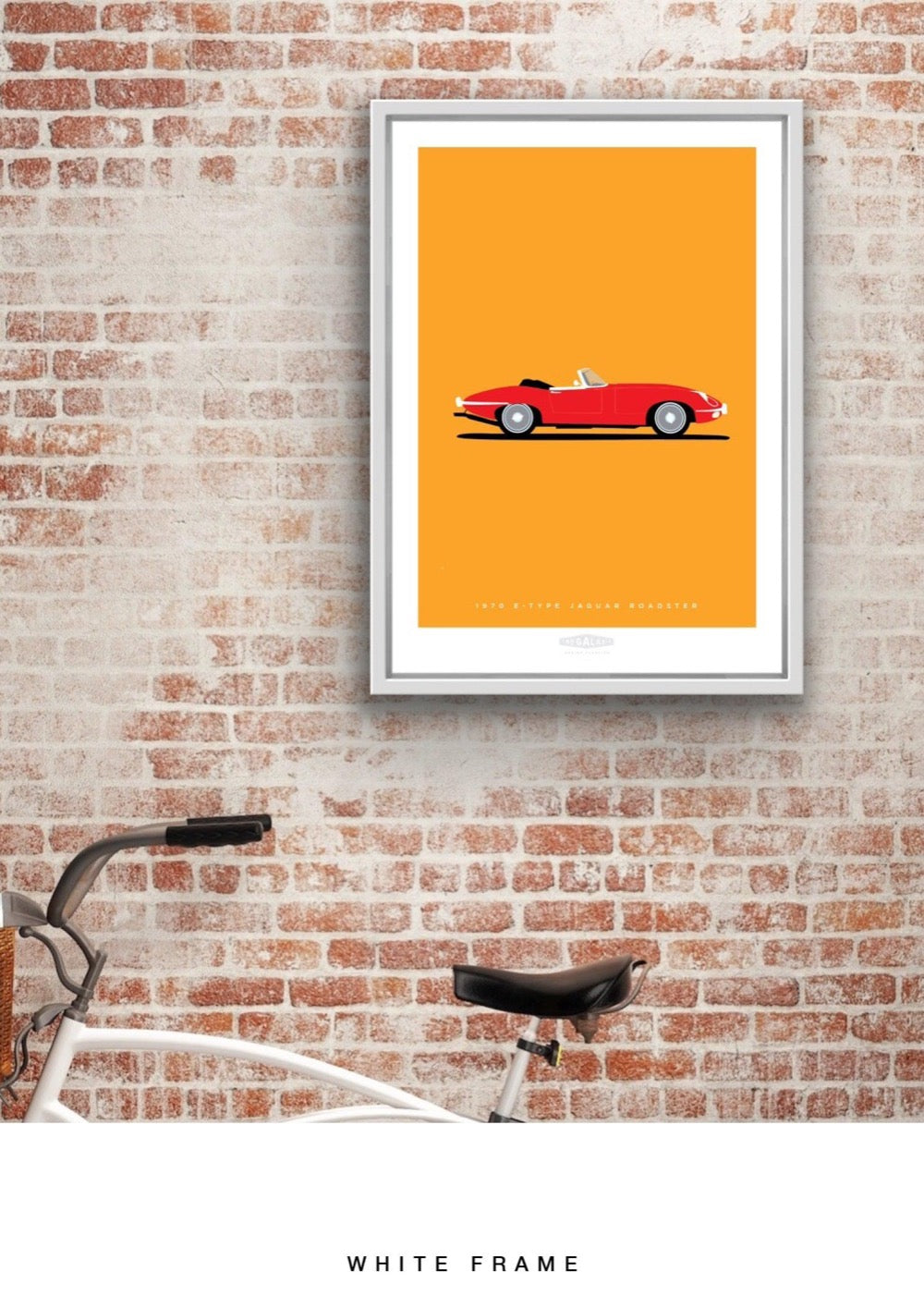 JAGUAR E-TYPE ROADSTER 1970 Red - The Galaxie Design Classics