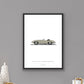 JAGUAR E-TYPE ROADSTER 1970 Silver - The Galaxie Design Classics
