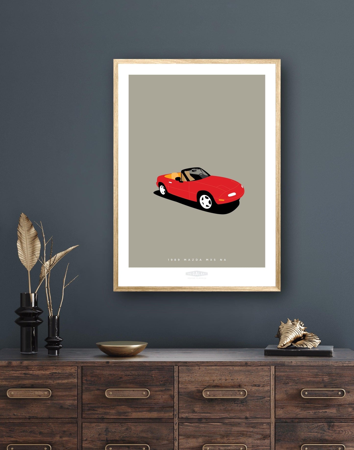 Mazda MX-5 NA 1989 Red - The Galaxie Design Classics