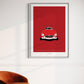 MERCEDES-BENZ 300 SL GULLWING 1954 Red - The Galaxie Design Classics