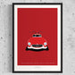MERCEDES-BENZ 300 SL GULLWING 1954 Red - The Galaxie Design Classics