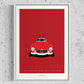 MERCEDES-BENZ 300 SL GULLWING 1954 Red - The Galaxie Design Classics
