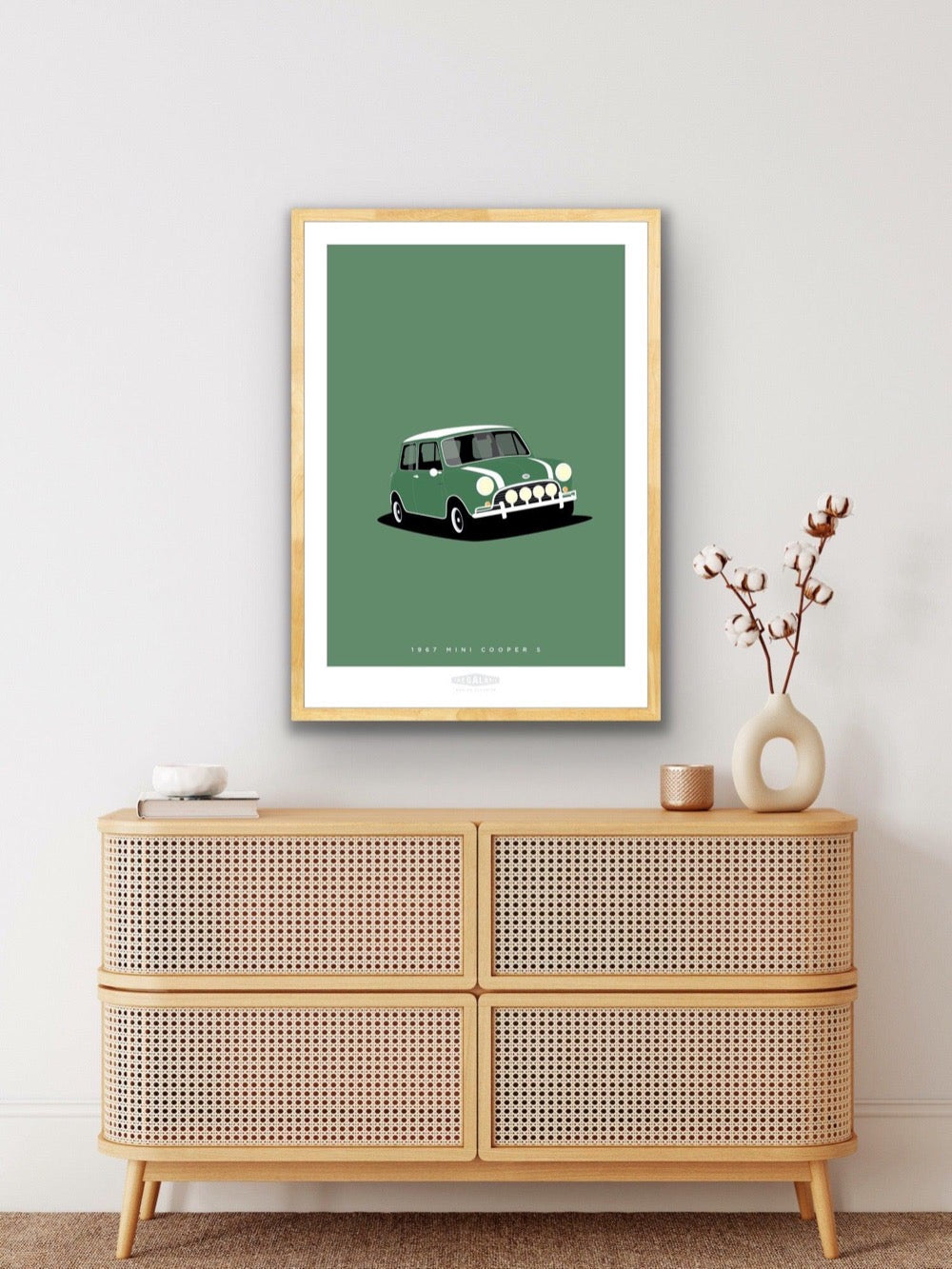 MINI COOPER S MK II 1967 Green - The Galaxie Design Classics