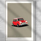 MINI COOPER S MK II 1967 Red - The Galaxie Design Classics