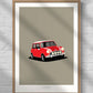 MINI COOPER S MK II 1967 Red - The Galaxie Design Classics