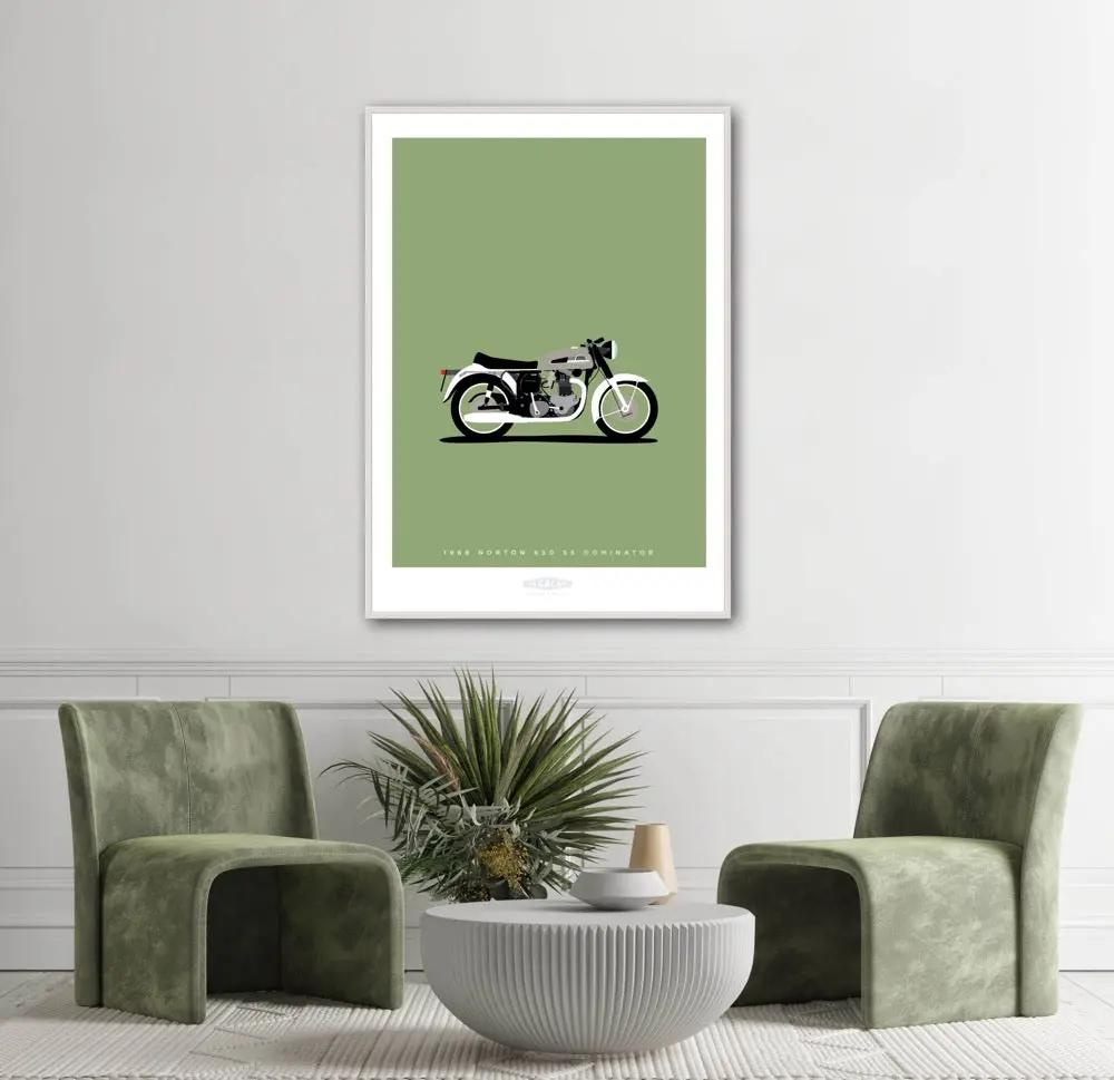 NORTON 650 SS DOMINATOR 1968 Grey - The Galaxie Design Classics