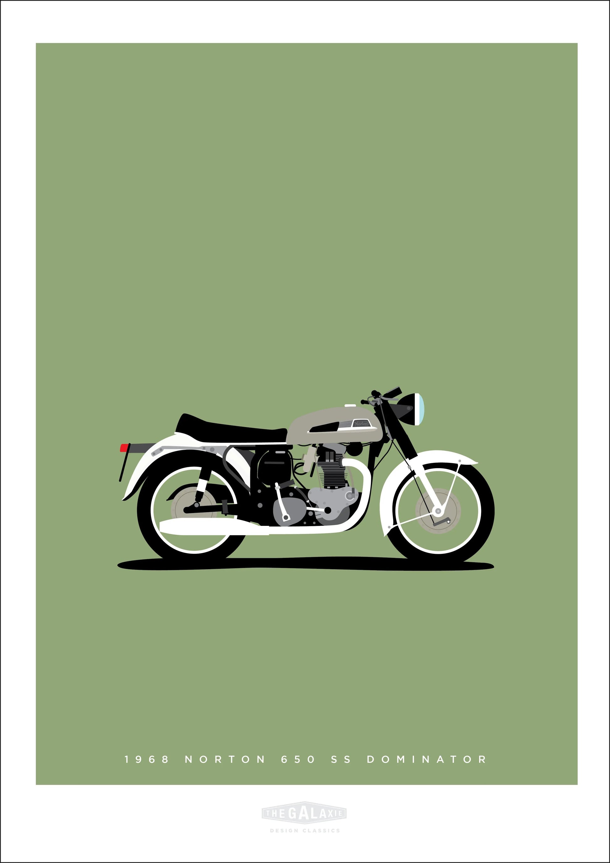 NORTON 650 SS DOMINATOR 1968 Grey - The Galaxie Design Classics