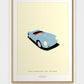 PORSCHE 550 SPYDER 1955 Blue 2 - The Galaxie Design Classics