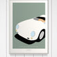 PORSCHE 550 SPYDER 1955 White 2 - The Galaxie Design Classics