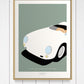 PORSCHE 550 SPYDER 1955 White 2 - The Galaxie Design Classics