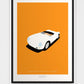PORSCHE 550 SPYDER 1955 White - The Galaxie Design Classics
