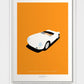 PORSCHE 550 SPYDER 1955 White - The Galaxie Design Classics