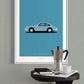 PORSCHE 911 1963 Blue - The Galaxie Design Classics