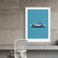 PORSCHE 911 1963 Blue - The Galaxie Design Classics