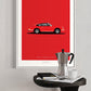 PORSCHE 911 1963 Red - The Galaxie Design Classics
