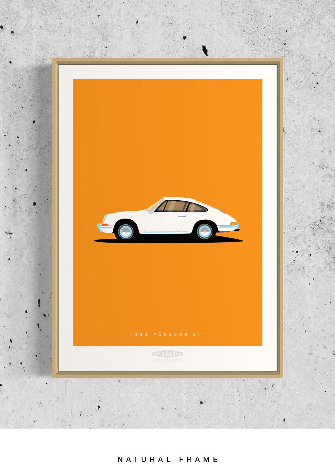 PORSCHE 911 1963 White - The Galaxie Design Classics