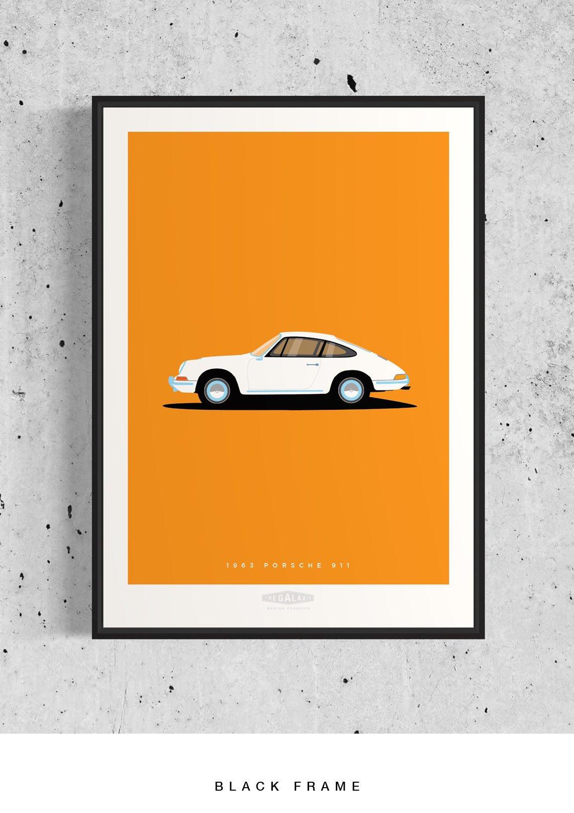 PORSCHE 911 1963 White - The Galaxie Design Classics