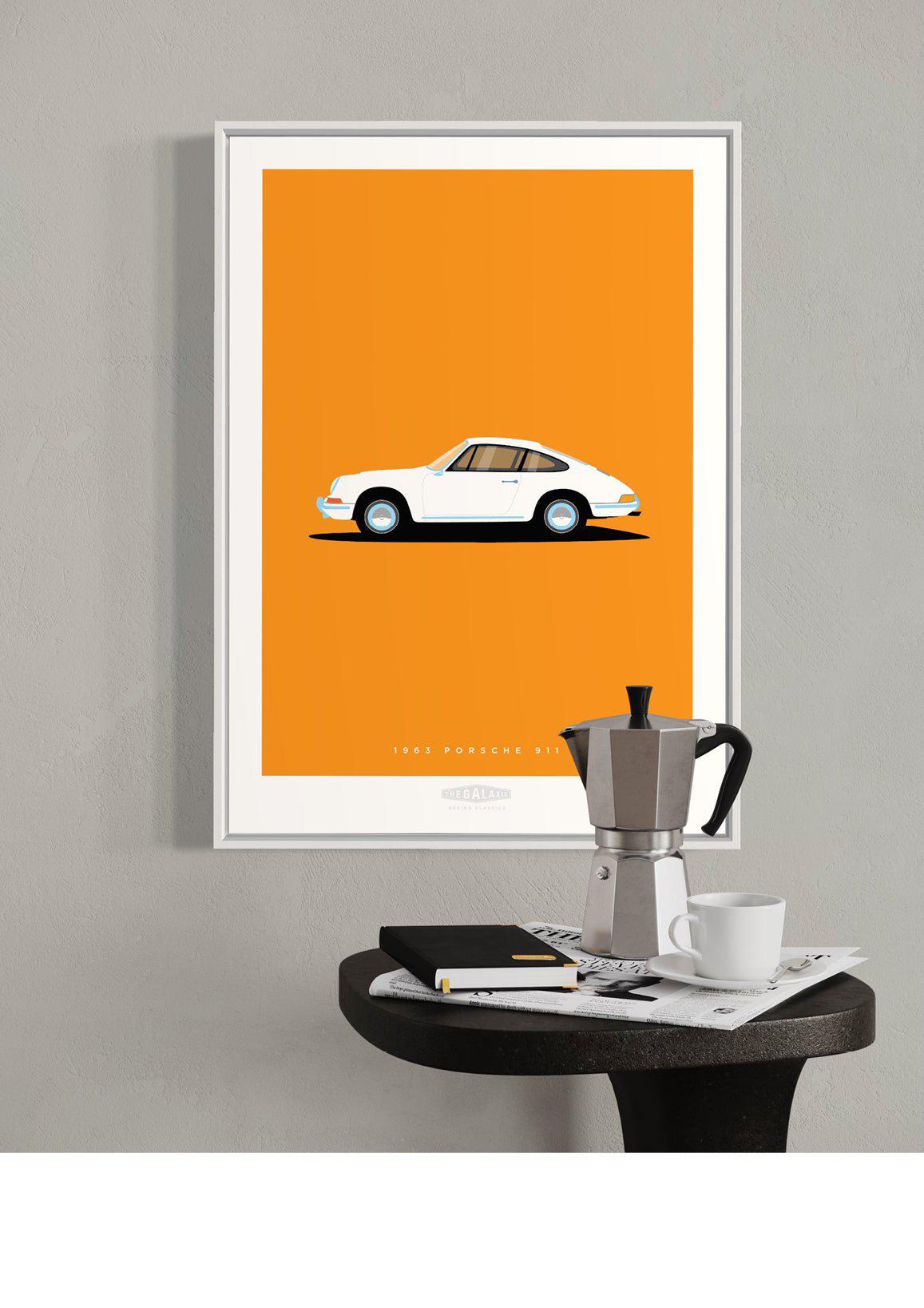 PORSCHE 911 1963 White - The Galaxie Design Classics