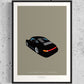 PORSCHE 911 CARRERA 1975 Black - The Galaxie Design Classics