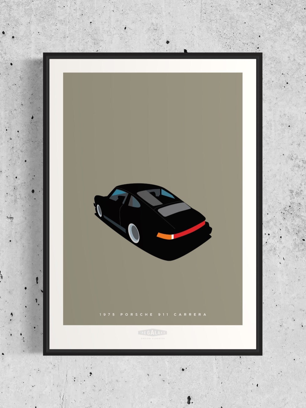 PORSCHE 911 CARRERA 1975 Black - The Galaxie Design Classics