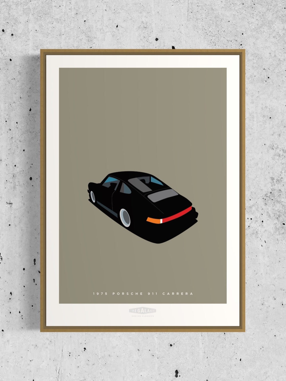 PORSCHE 911 CARRERA 1975 Black - The Galaxie Design Classics
