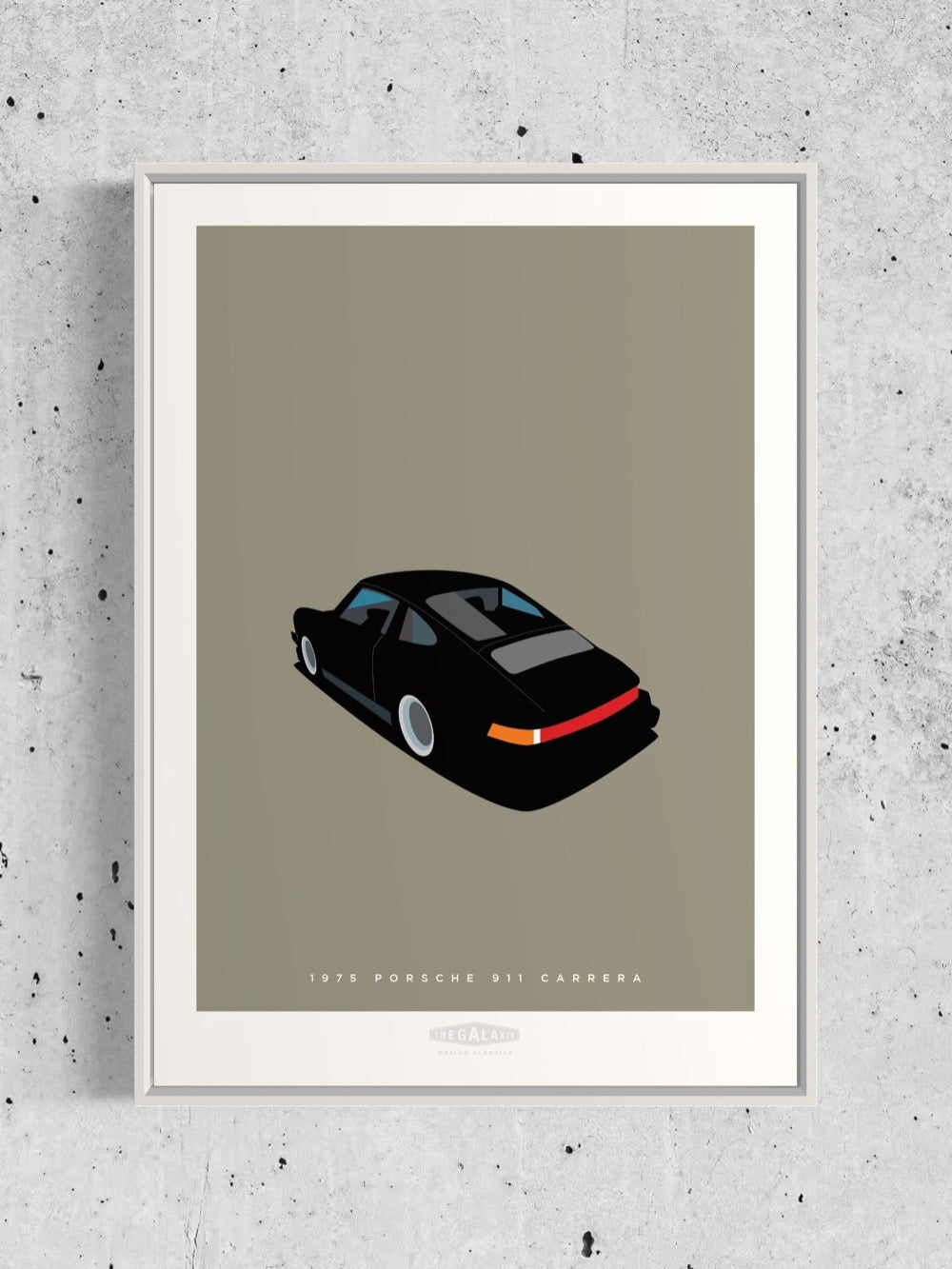 PORSCHE 911 CARRERA 1975 Black - The Galaxie Design Classics
